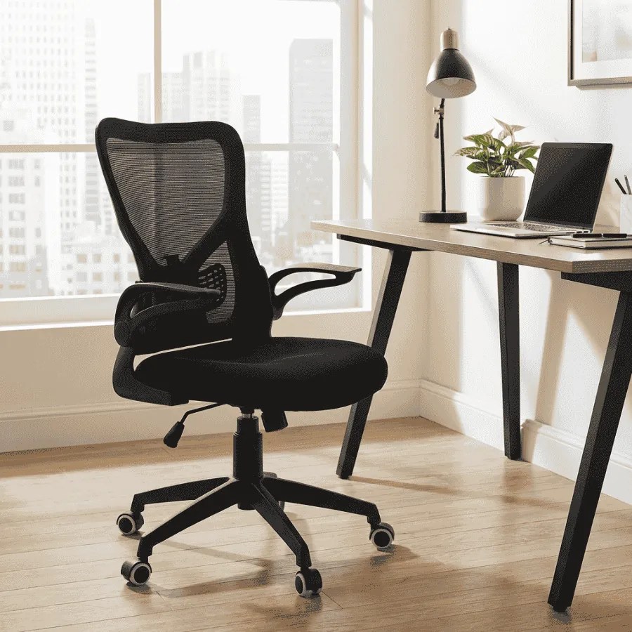 Cadeira de escritório Hudson Preta