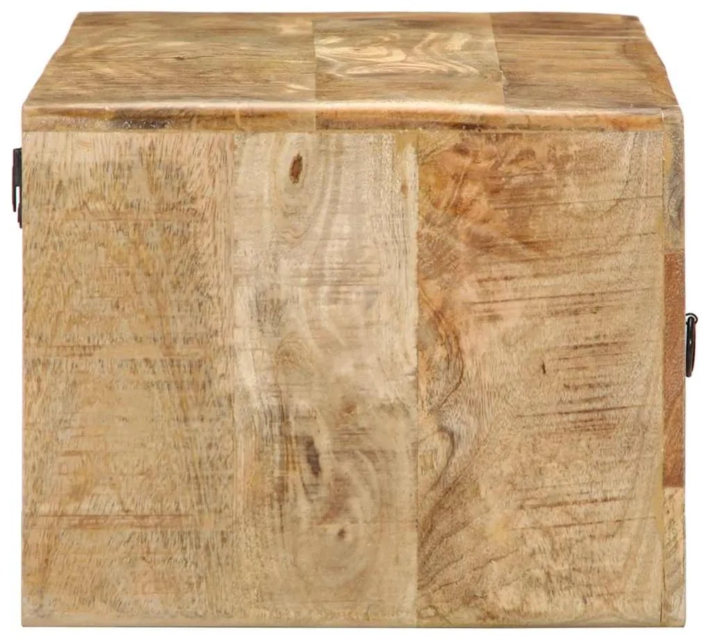 Armário de TV para parede 100x32x25 cm mangueira áspera maciça