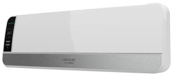 Aquecedor elétrico Baixo Consumo Cerâmico Ready Warm 5250 Swing Box Ceramic 2000W, Ecrã LED, Oscilação, IPX2, Temporizador, 3 Modos, proteção contra s