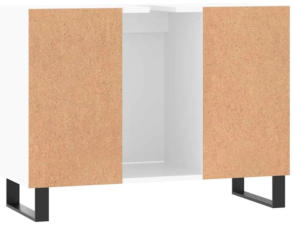 Armário de Lavatório para Casa de Banho 80x33x60 cm derivados de madei