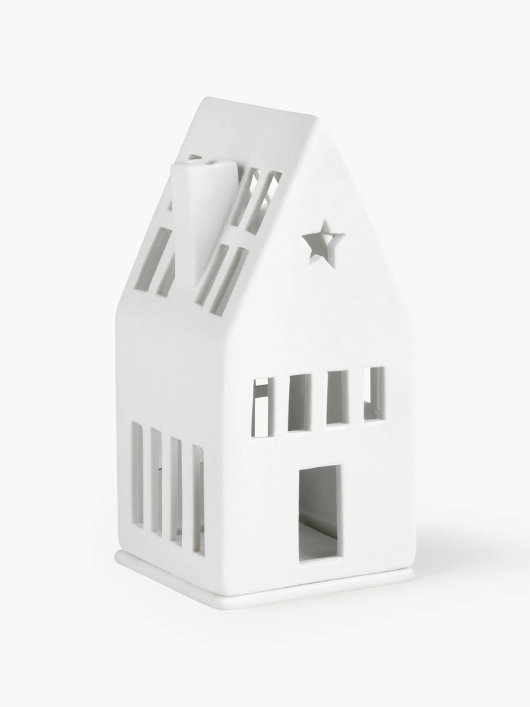 Casa para luz em porcelana Living, Alt 13 cm