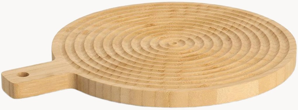 Tábua de servir redonda em bambu Stripes