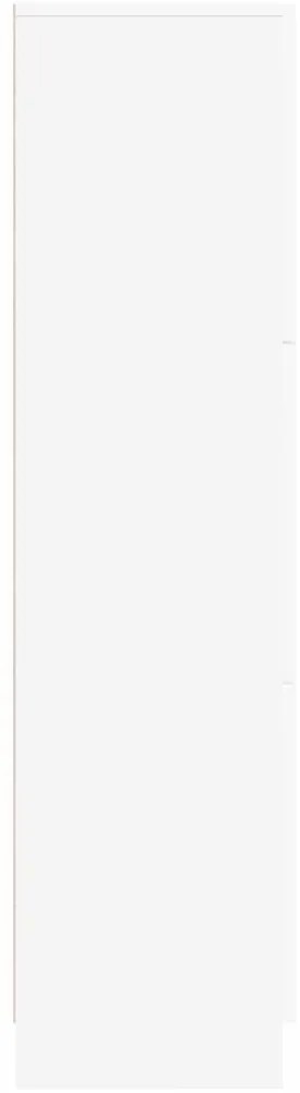 Aparador Branco Branco Madeira MDF Médio Aparador Branco