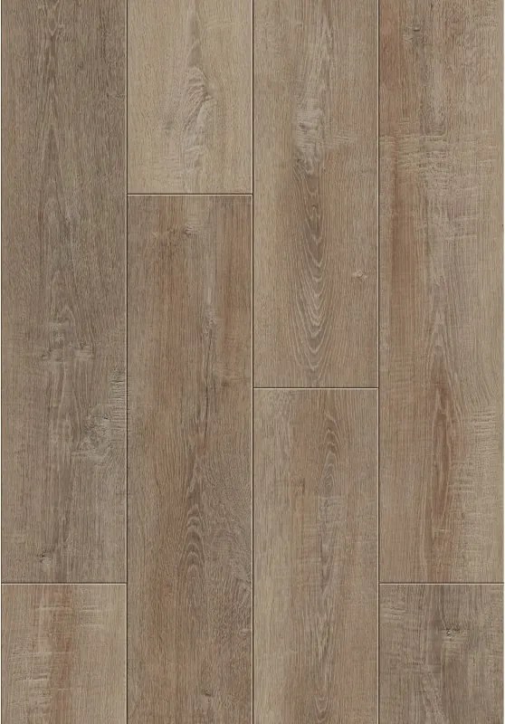 Mexen Windsor amostra de painéis de vinil SPC 6,5 mm, subcobertura IXPE 1,5 mm, 4 V-Fuga, Carvalho - F1016-S