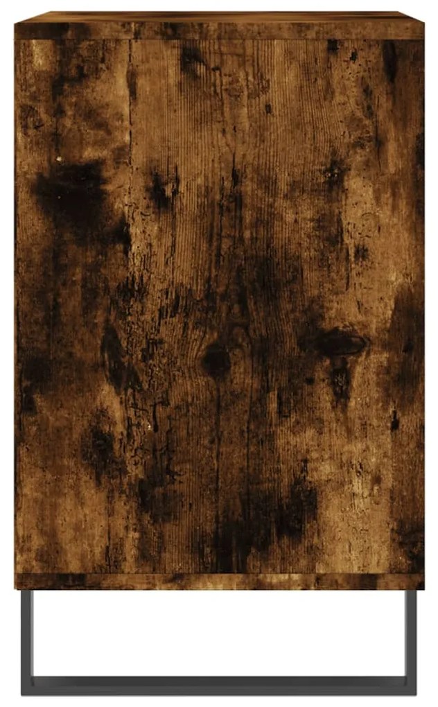 Sapateira 102x36x60 cm derivados de madeira carvalho fumado