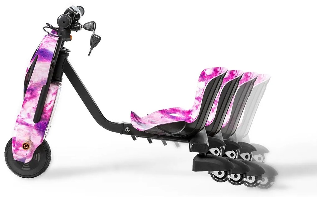 Triciclo elétrico Drift Mini 36v Rosa