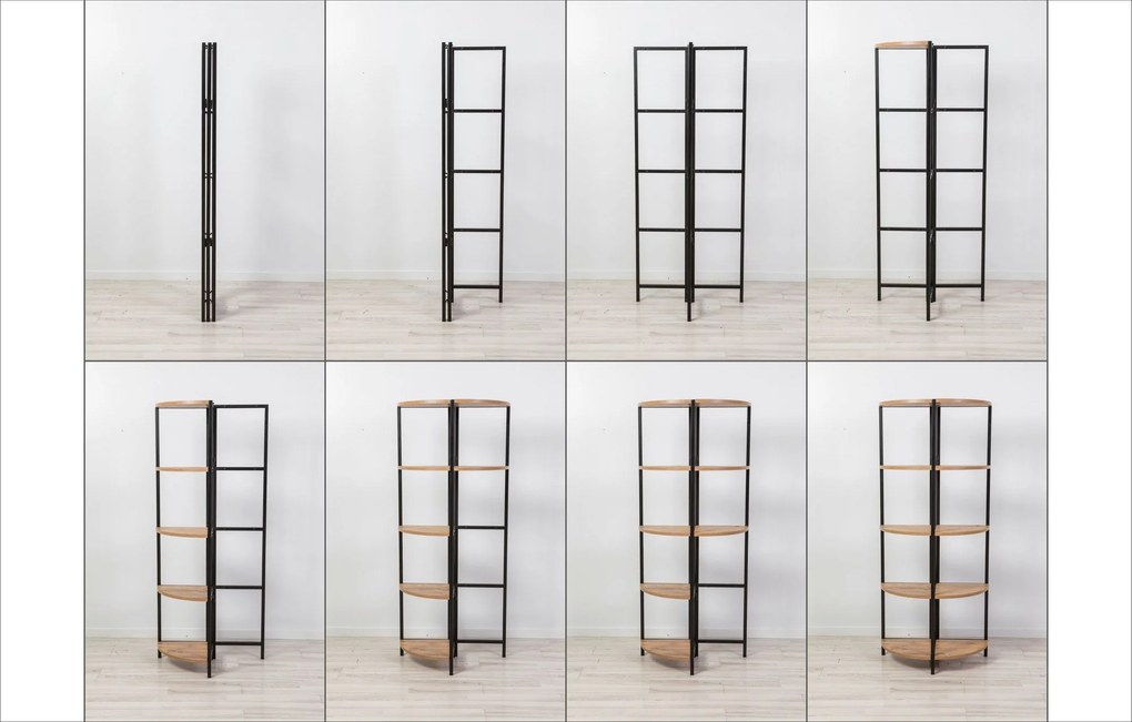 Estante Mona – Pinho Atlântico – 66x155x34 cm