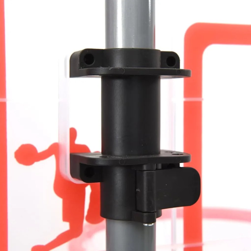 Conjunto de basquetebol criança ajustável p/ colocar numa porta