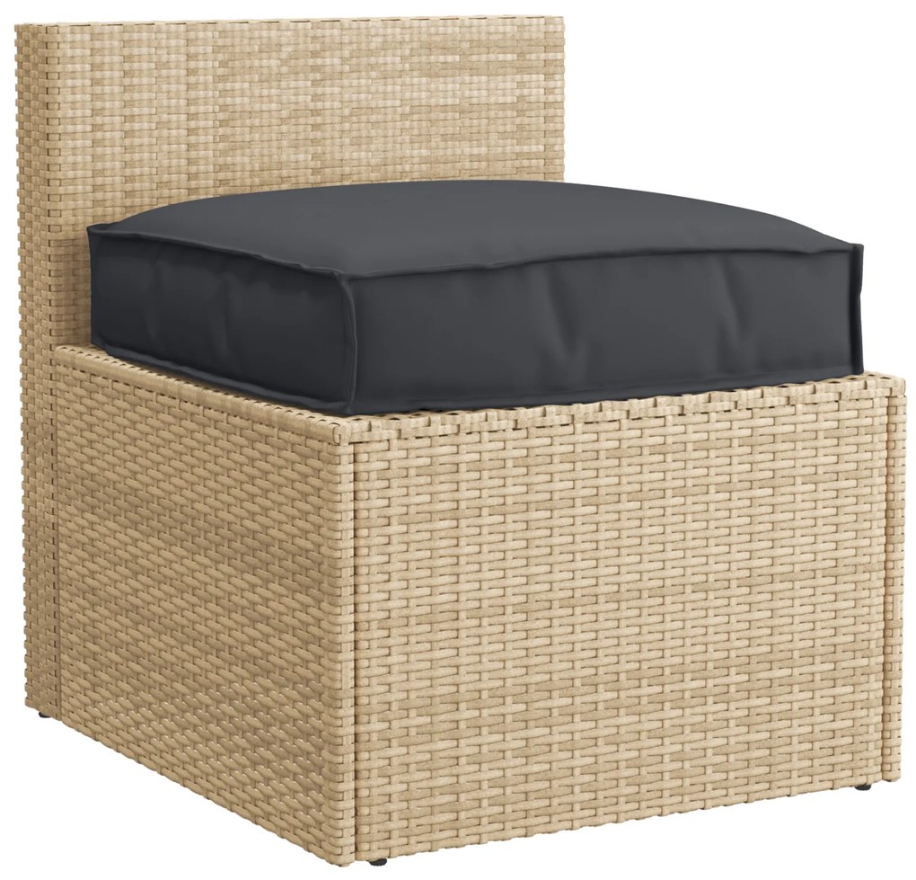 Almofada de Palete para Assento Preto 60x60x12 cm Tecido Oxford
