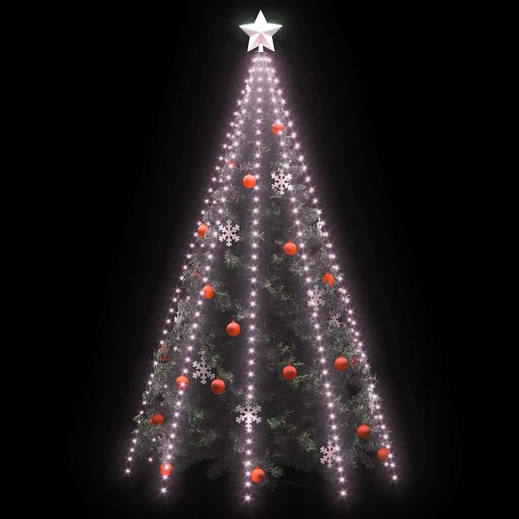 Cordão de luzes para árvore de Natal 400 luzes LED 400 cm