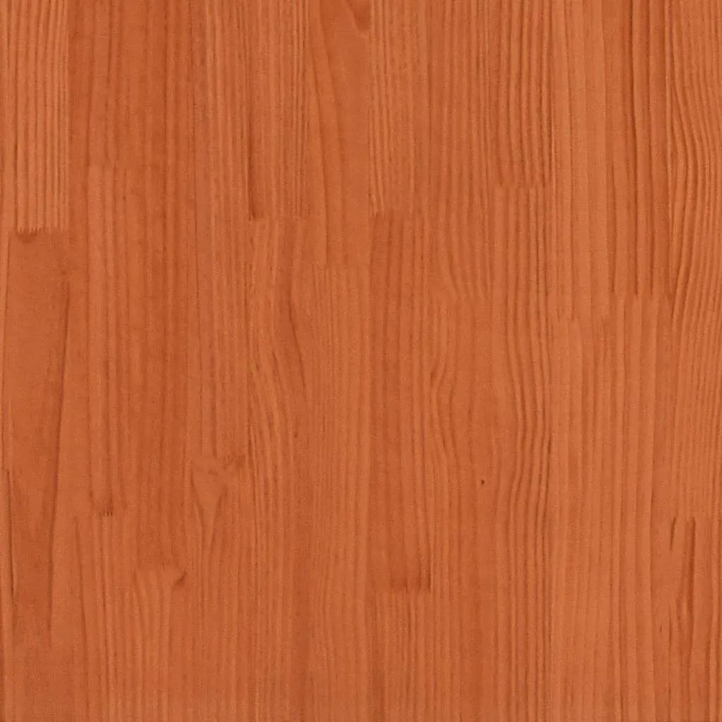 Gavetas para cama 2 pcs 85x55x17 cm pinho maciço castanho-mel