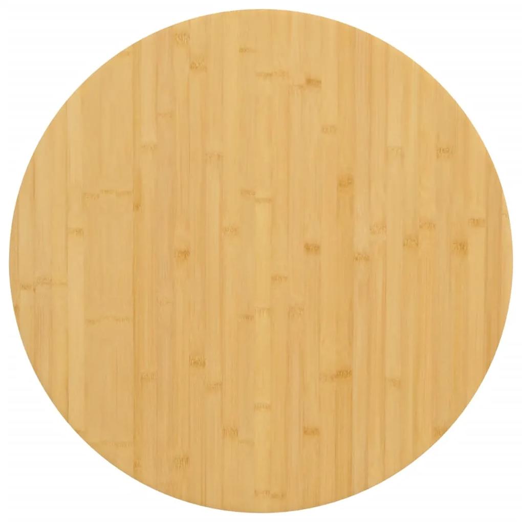 Tampo de mesa Ø60x1,5 cm bambu