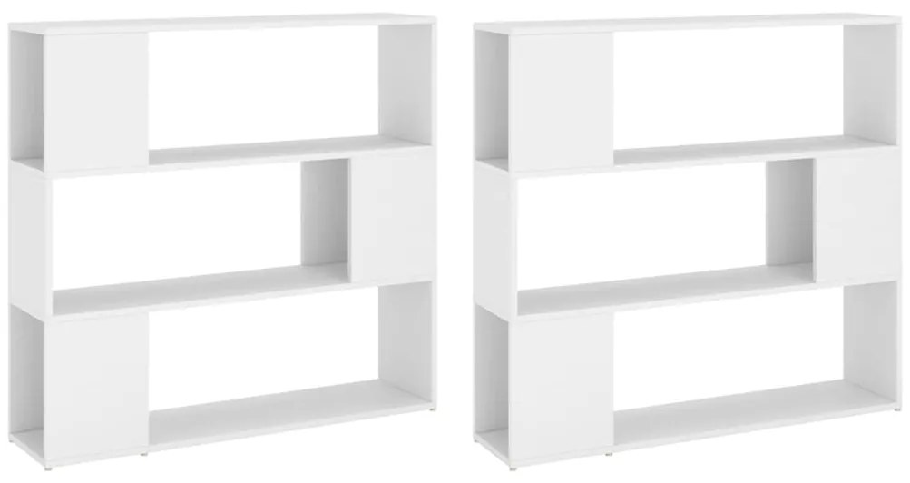 Estante/divisória 100x24x188 cm branco