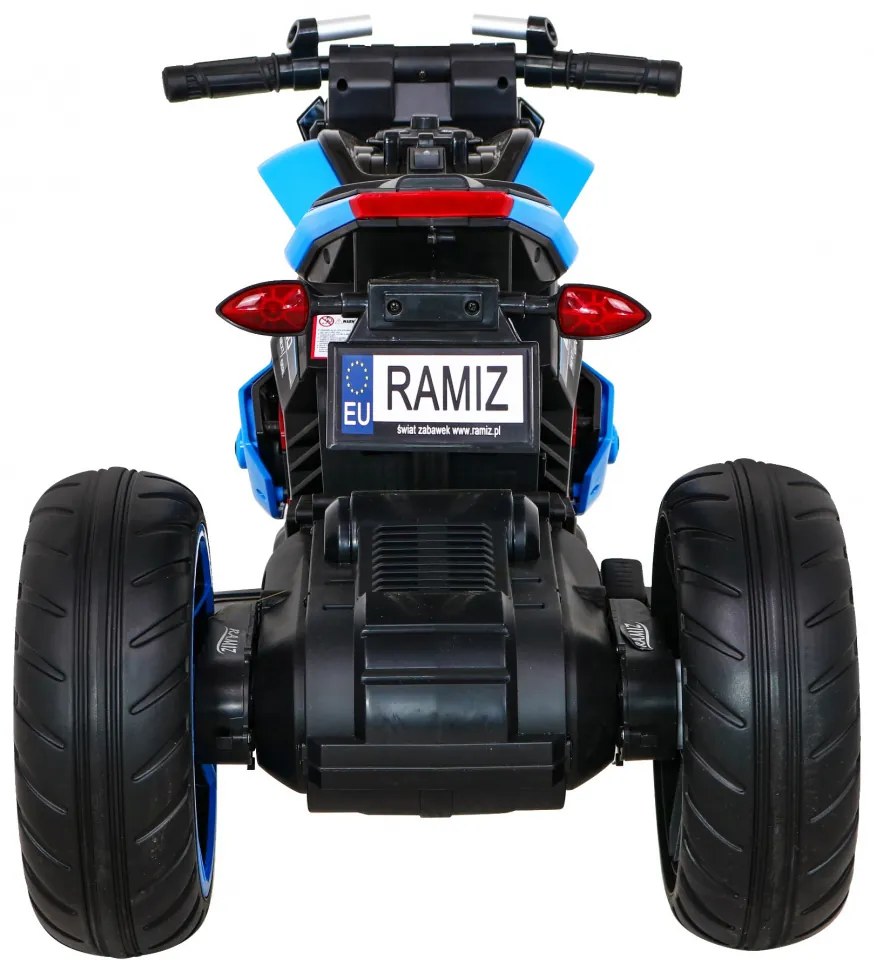Mota elétrica para Crianças 12V 3 Rodas Rodas Espuma EVA Azul