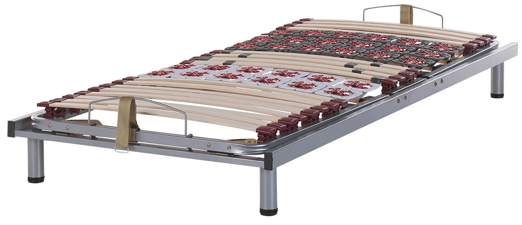 Conjunto de 2 estrados de ripas ajustável manualmente 90 x 200 cm MOON Beliani