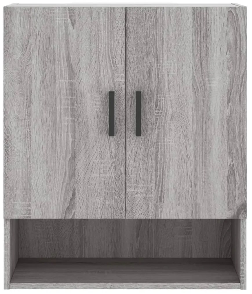 Armário de parede 60x31x70 cm derivados madeira cinzento sonoma