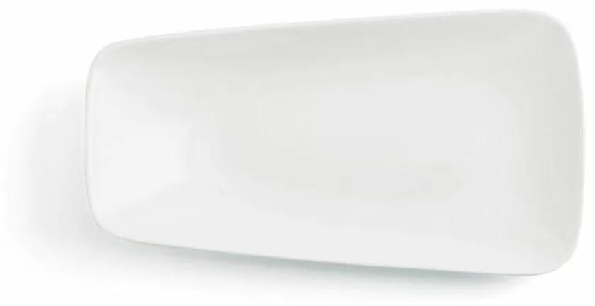 Plat bord Ariane Vital Retangular Cerâmica Branco (24 x 13 cm)