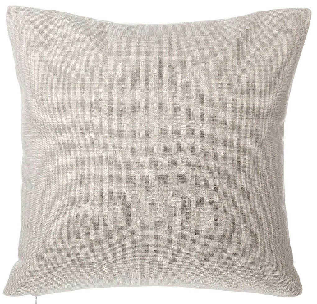 Conjunto de 2 almofadas decorativas creme 45 x 45 cm GAURA Beliani