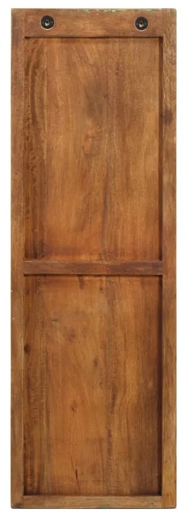 Bengaleiros parede 2 pcs 36x3x110 cm madeira recuperada maciça