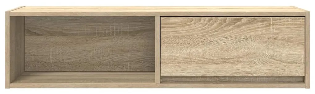 Móvel p/ TV 100x31x25,5 cm madeira processada carvalho sonoma