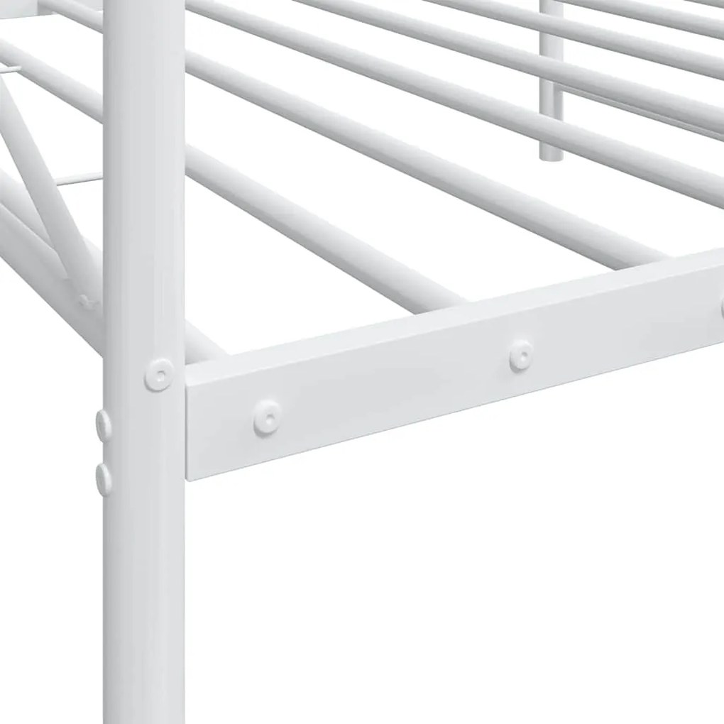 Cama de Dia sem Colchão 107x203 cm aço branco