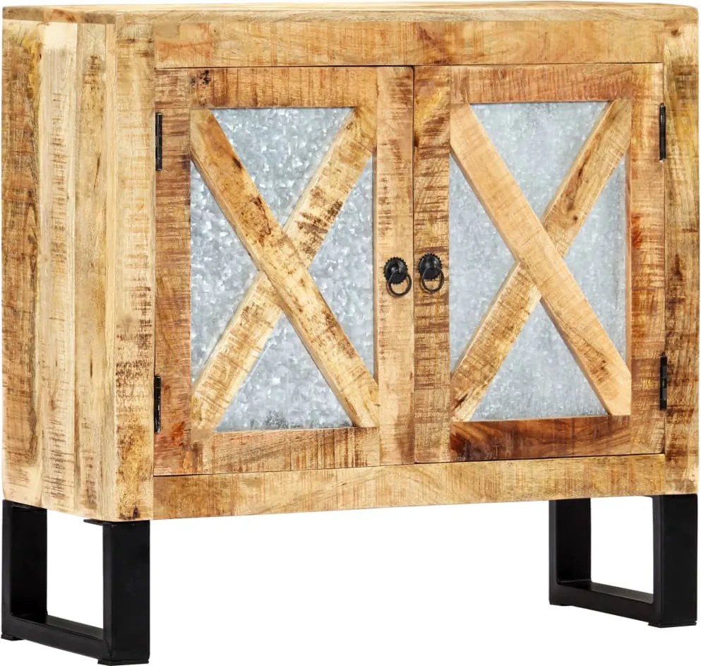 vidaXL Aparador 80x30x76 cm madeira de mangueira maciça