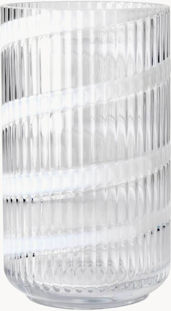 Jarra em vidro artesanal Lyngby, Alt 25 cm