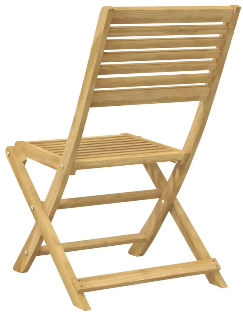 Cadeiras jardim dobráveis 2 pcs 48,5x61,5x87 cm acácia maciça