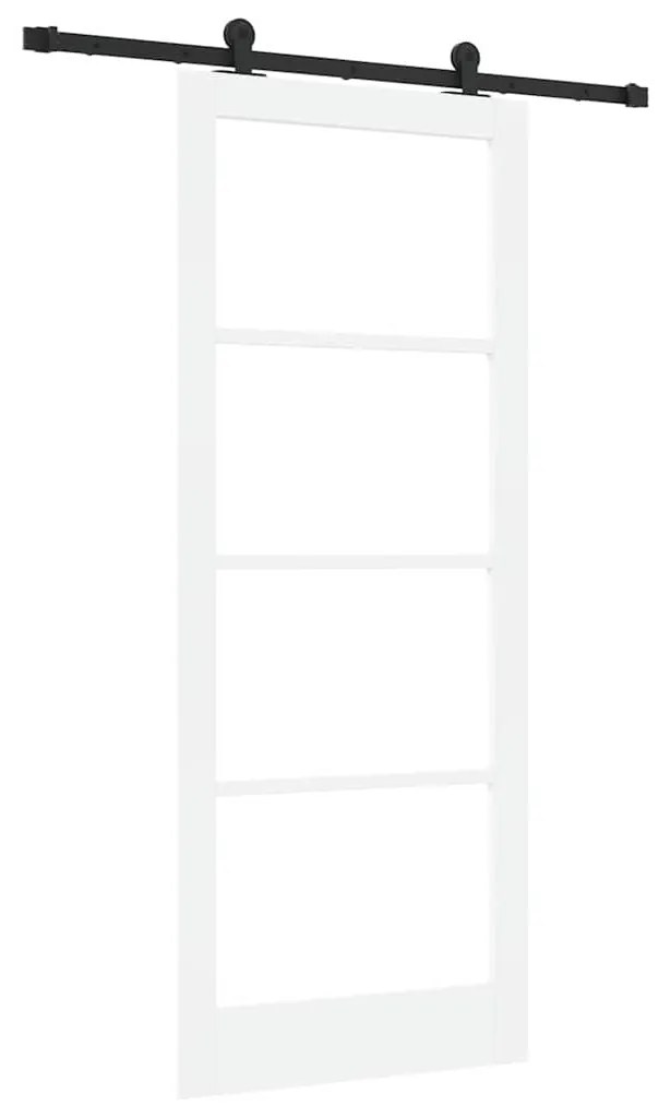 Porta Deslizante vidaXL com Conjunto de Hardware 'ORKDAL'Branca 86x211