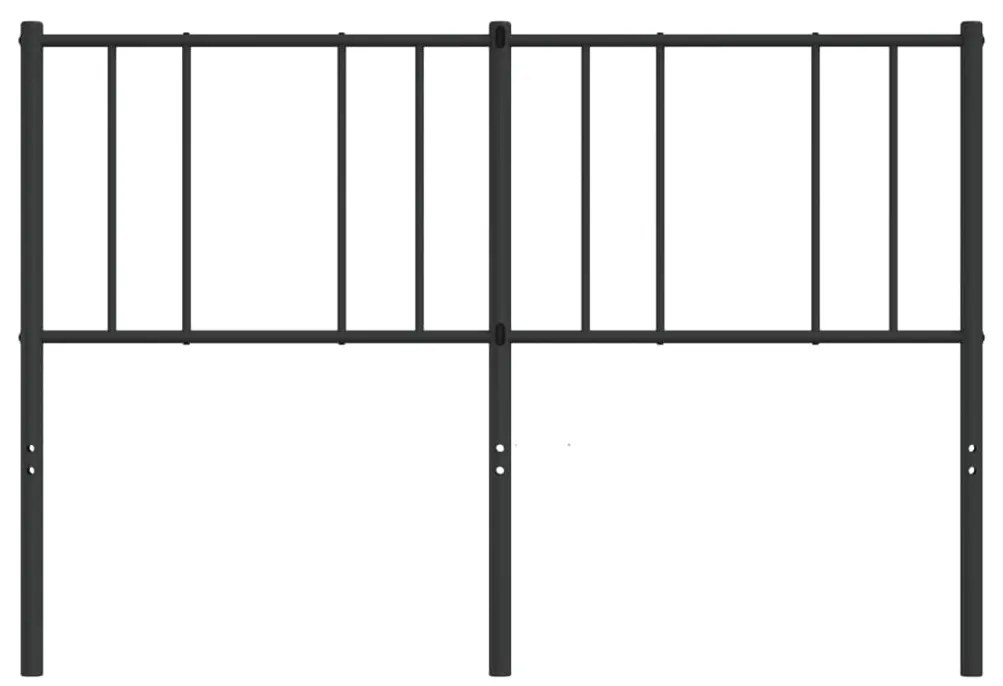 Cabeceira de cama 160 cm metal preto