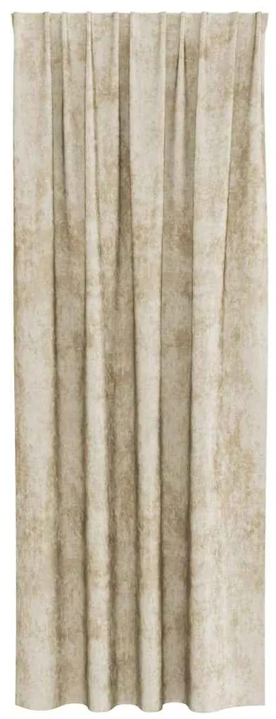 Cortinas de Veludo 2 peças com Ilhós Creme 245x140 cm