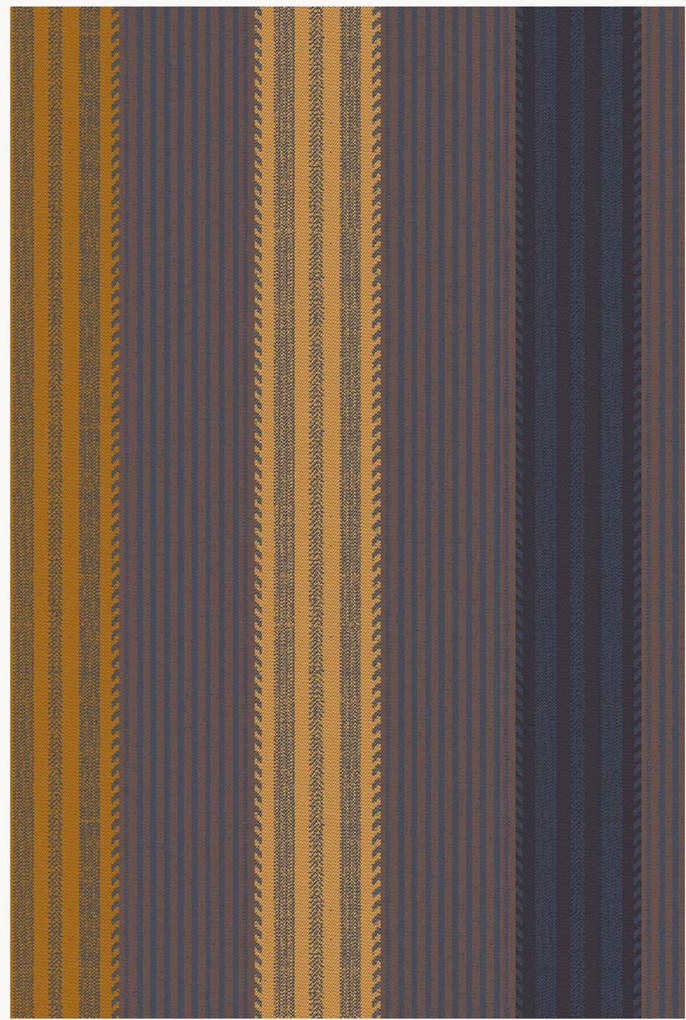 Individuais de mesa jacquard Mille Bambous Onyx Enduit, conjunto de 4