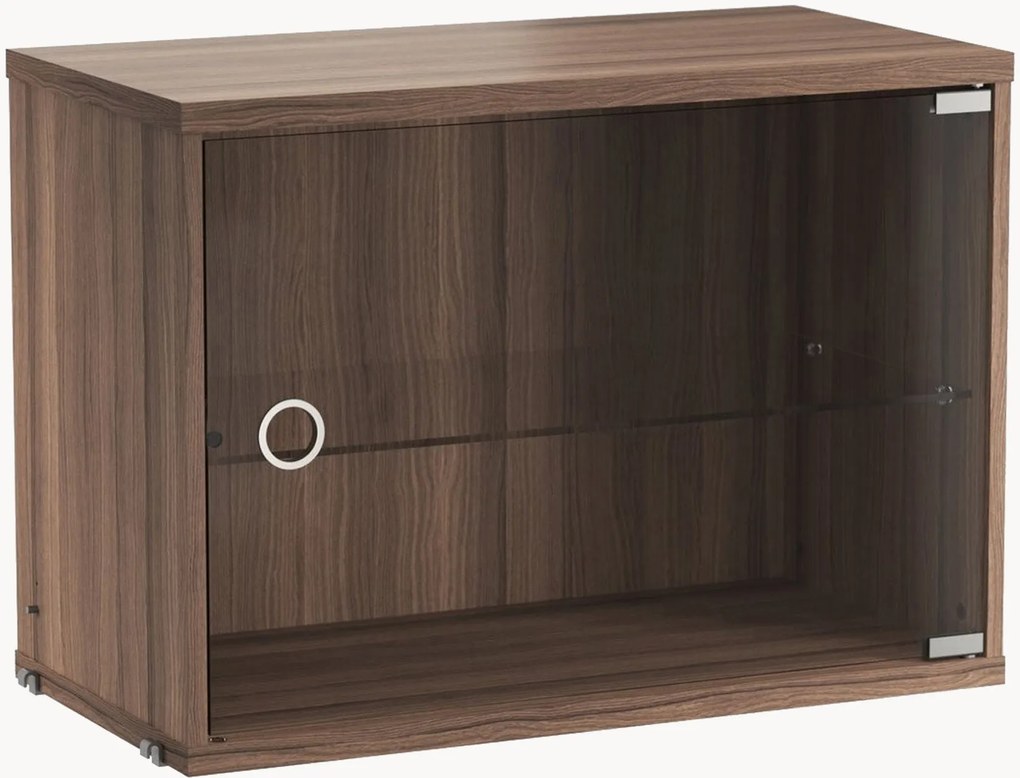 Vitrine com porta de vidro String System, L 58 x P 30 cm