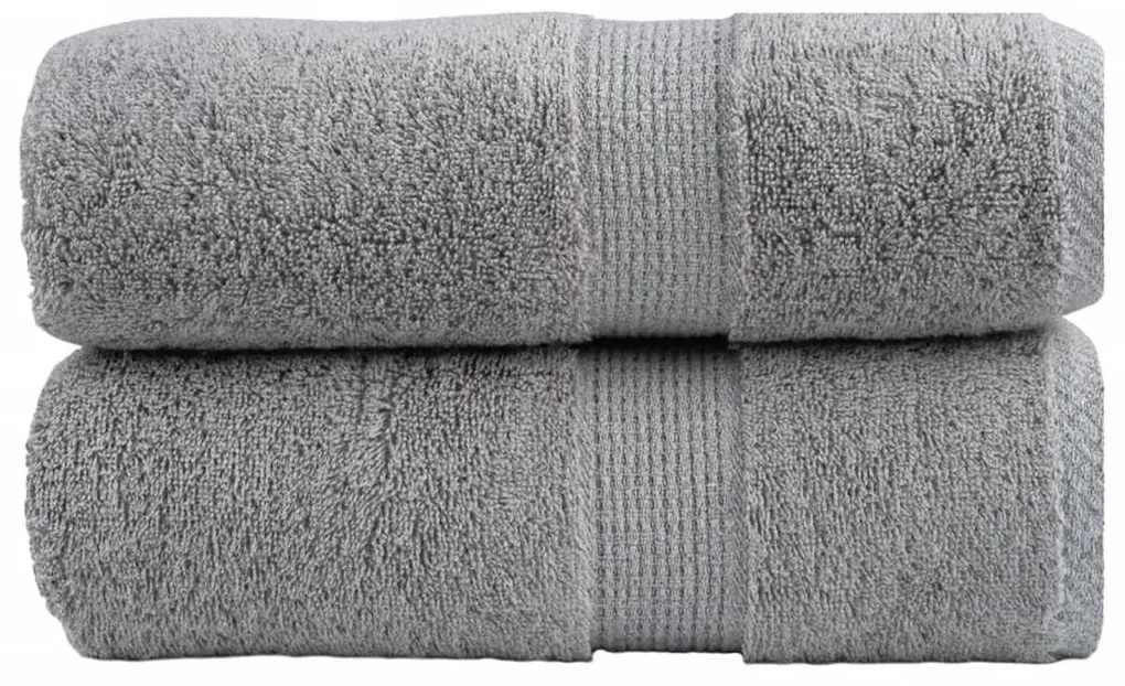 Toalhas de mãos premium SOLUND 2pcs 30x30 cm 600 g/m2 cinzento