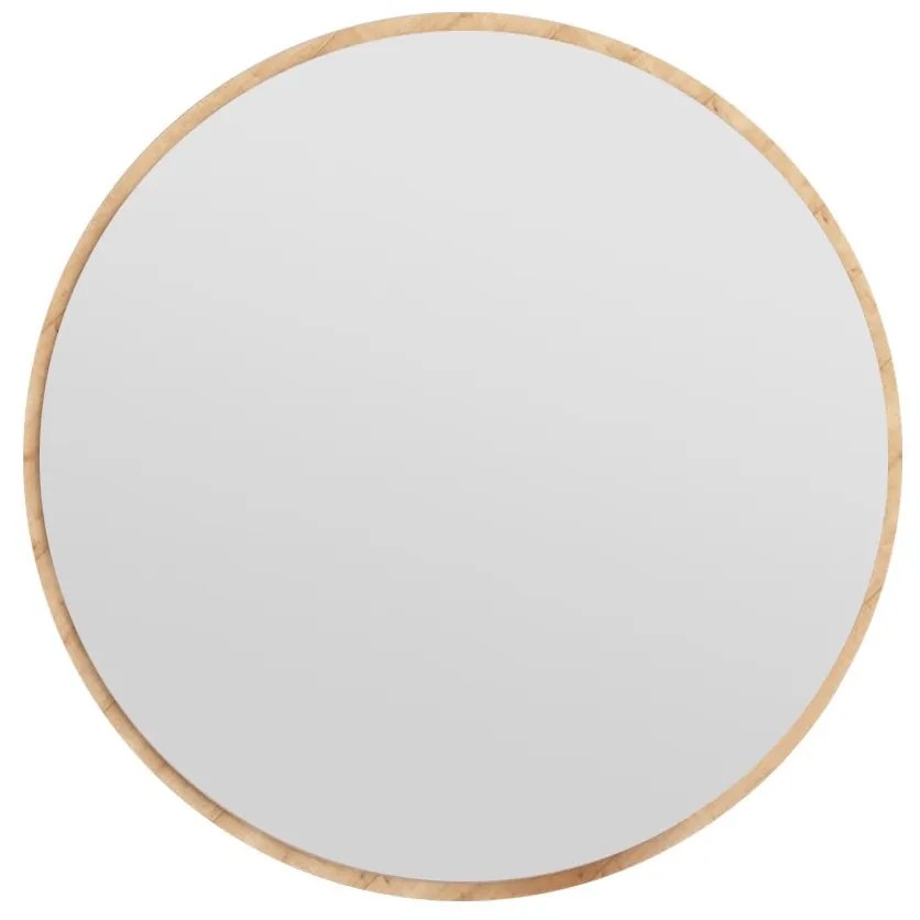 Espelho Redondo Ozze – Natural – 60 cm x 60 cm x 2,2 cm