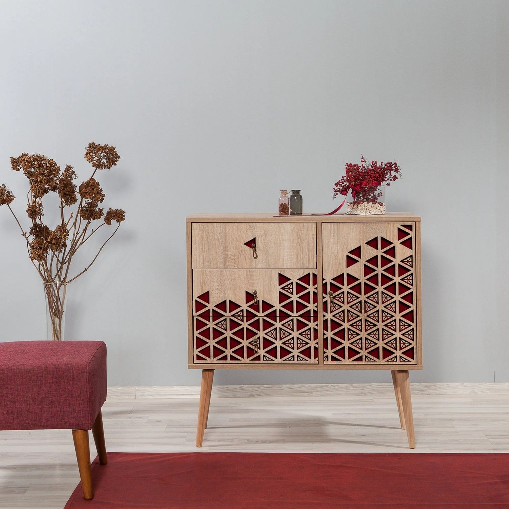 Cómoda Verybox – Carvalho Sonoma – 90x90x40 cm