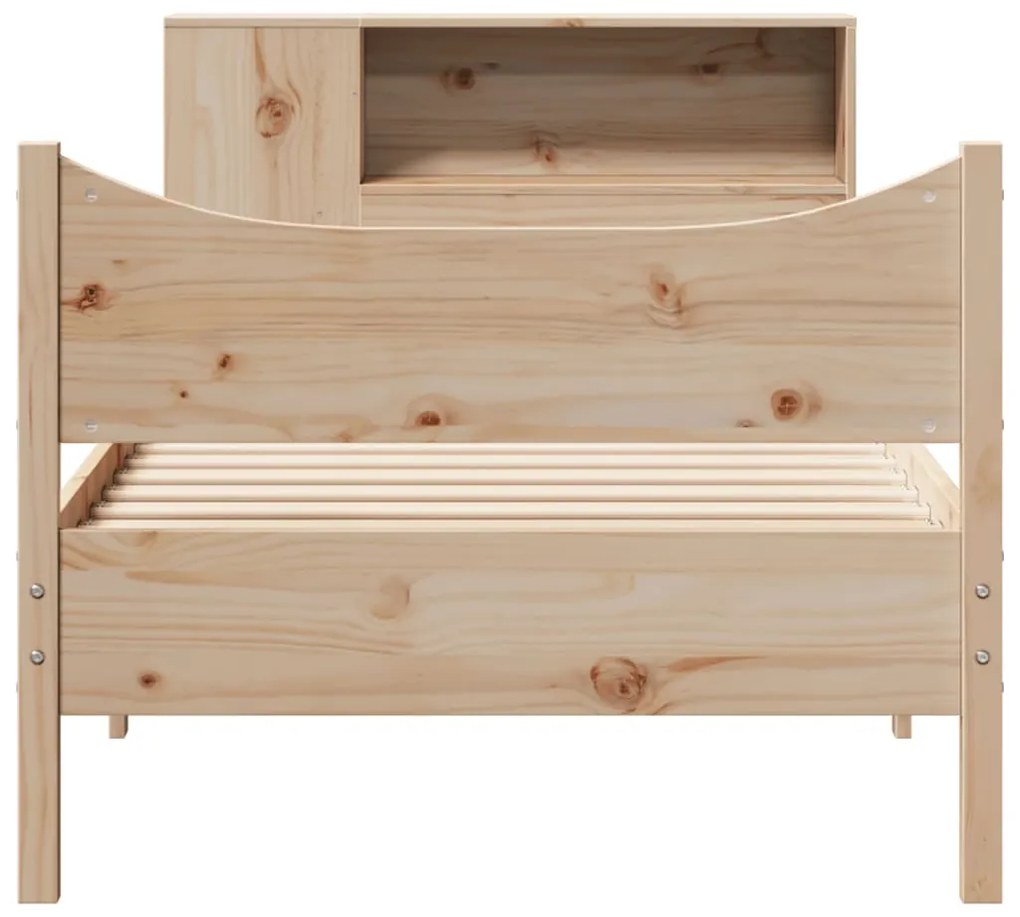 Cama sem colchão 90x190 cm madeira de pinho maciça