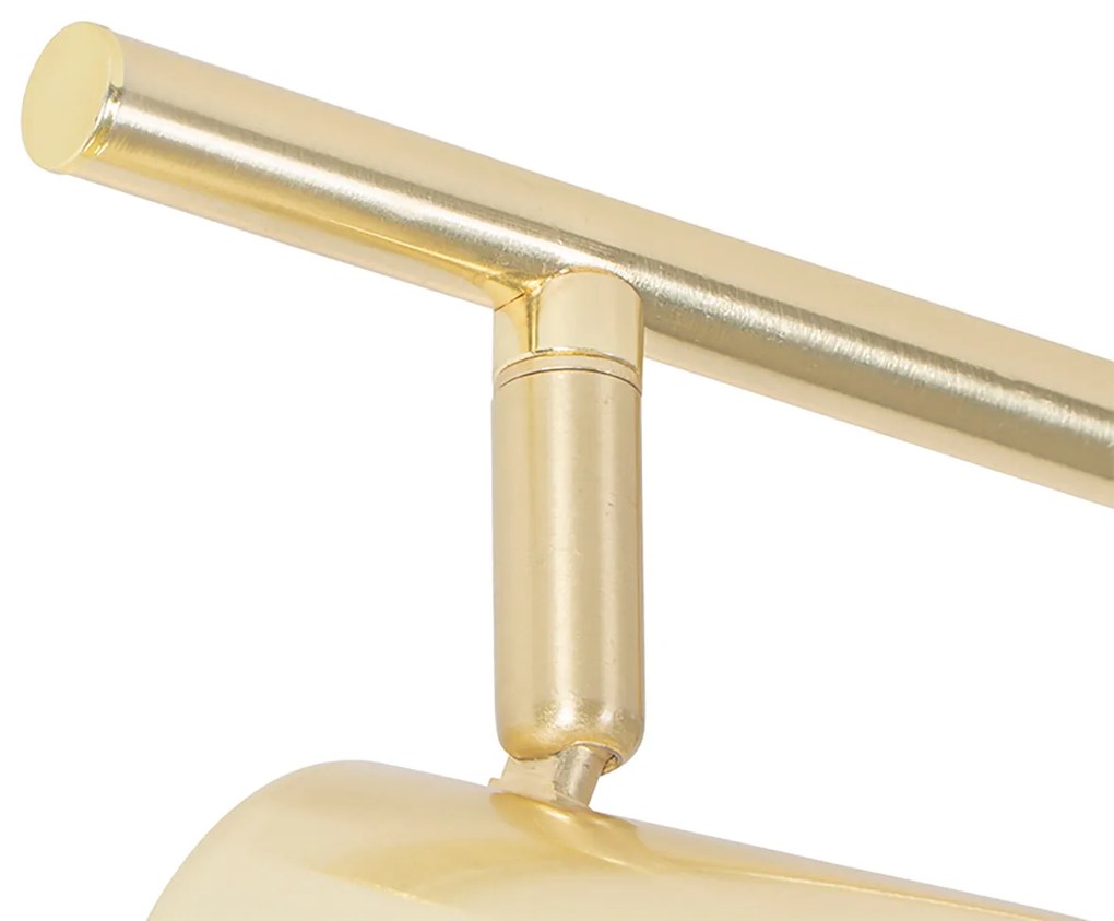 LED Candeeiro de teto inteligente ajustável em latão com 3 GU10 Wi-Fi - Jeana Moderno