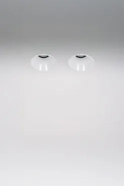 Pack De 2 Downlights Led Embutidos Sem Moldura Trimless Redondos Para Exterior Em Alumínio Luisiana Branco & Branco 3000k & Ø3,6 Cm & 3 W & 38º -