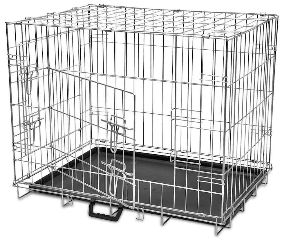 Caixa para cão dobrável L