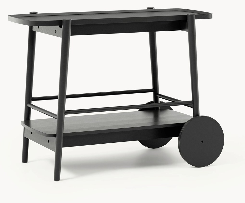 Carrinho de bebidas em madeira Libby