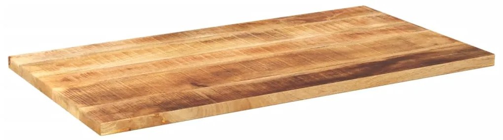 Tampo de mesa retangular 120x60x1,5 cm mangueira áspera maciça