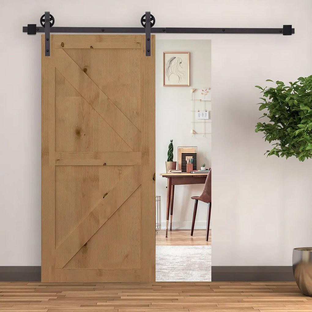 67T/183cm Ferragens para Porta Corredeira Kit de Acessórios para Porta