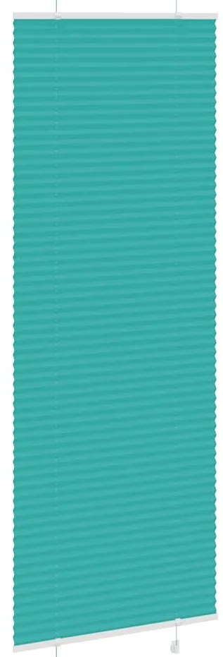 Gasolina verde Plissada Cega 80x200 cm Largura Tecido 79,4 cm