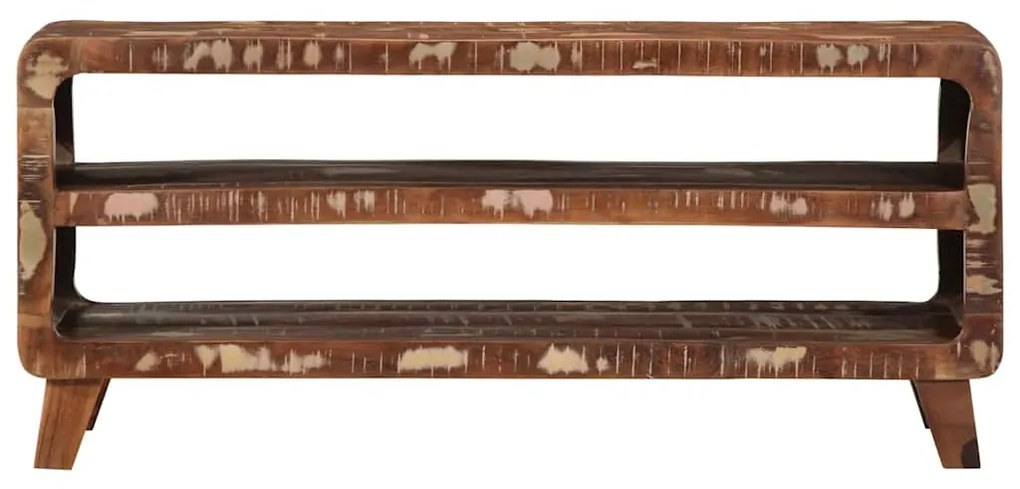 Móvel de TV 105x46x32 cm madeira recuperada maciça