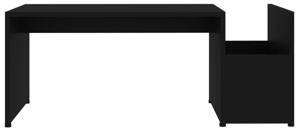 Mesa de centro 90x45x35 cm derivados de madeira preto