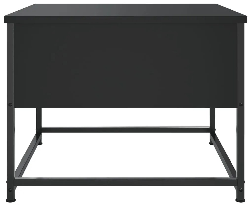 Mesa de centro 51x51x40 cm derivados de madeira preto