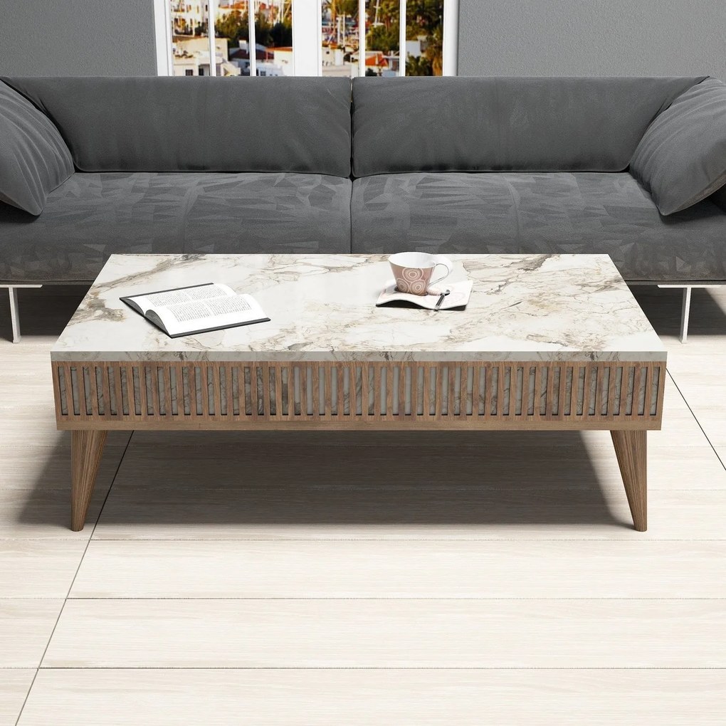 Conjunto de Mobiliário de Sala – Tribal – Móvel de TV, Prateleiras, Me