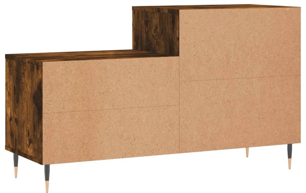 Sapateira 102x36x60 cm derivados de madeira carvalho fumado