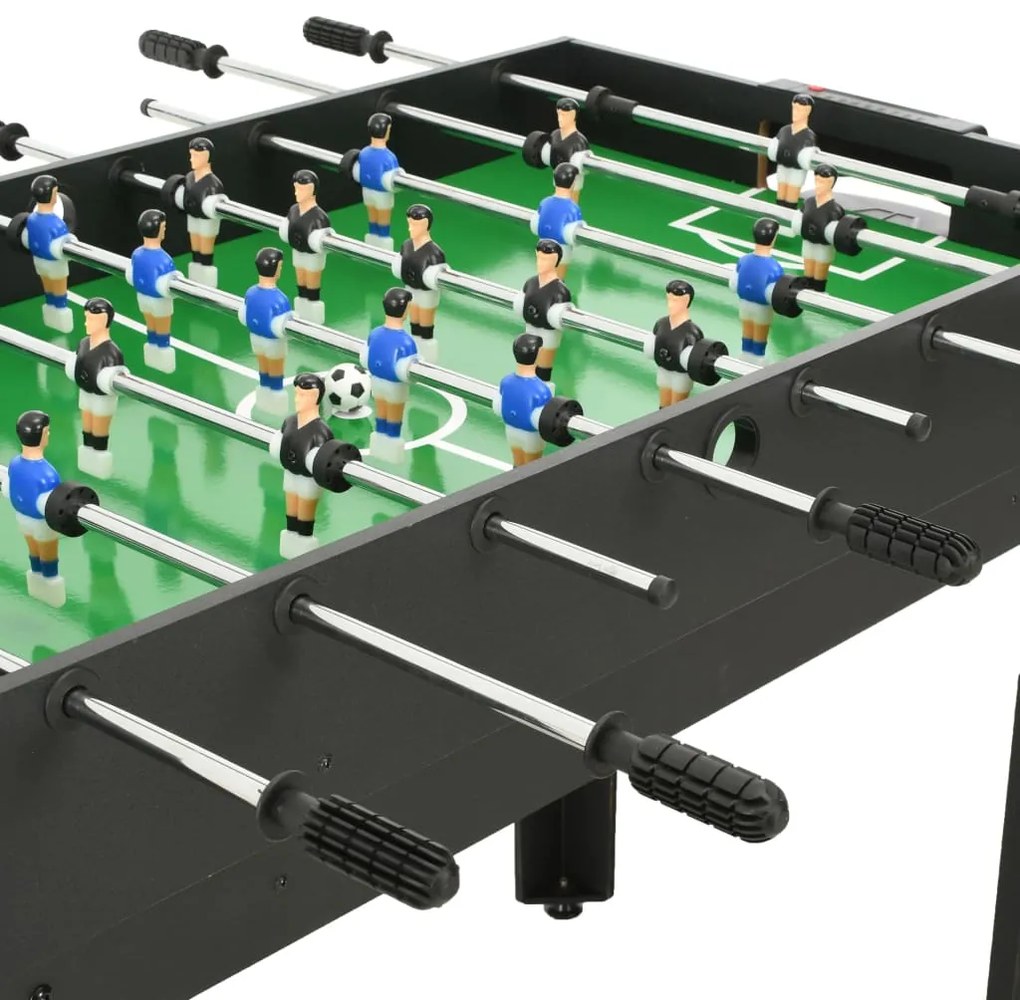 Mesa de jogos 15-em-1 121x61x82 cm cor preto